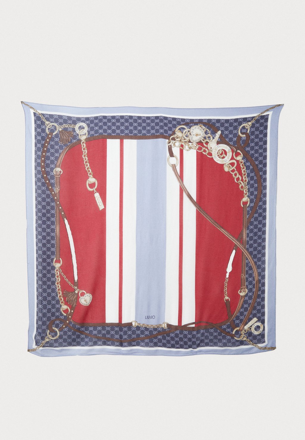 

Шарф FOULARD MANHATTAN LIU JO, темно-синий