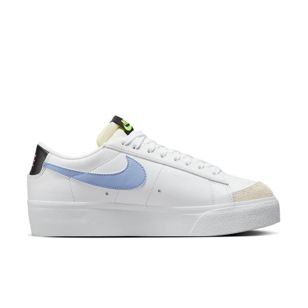 Кроссовки блейзер низкая платформа Nike, белый — фото 2
