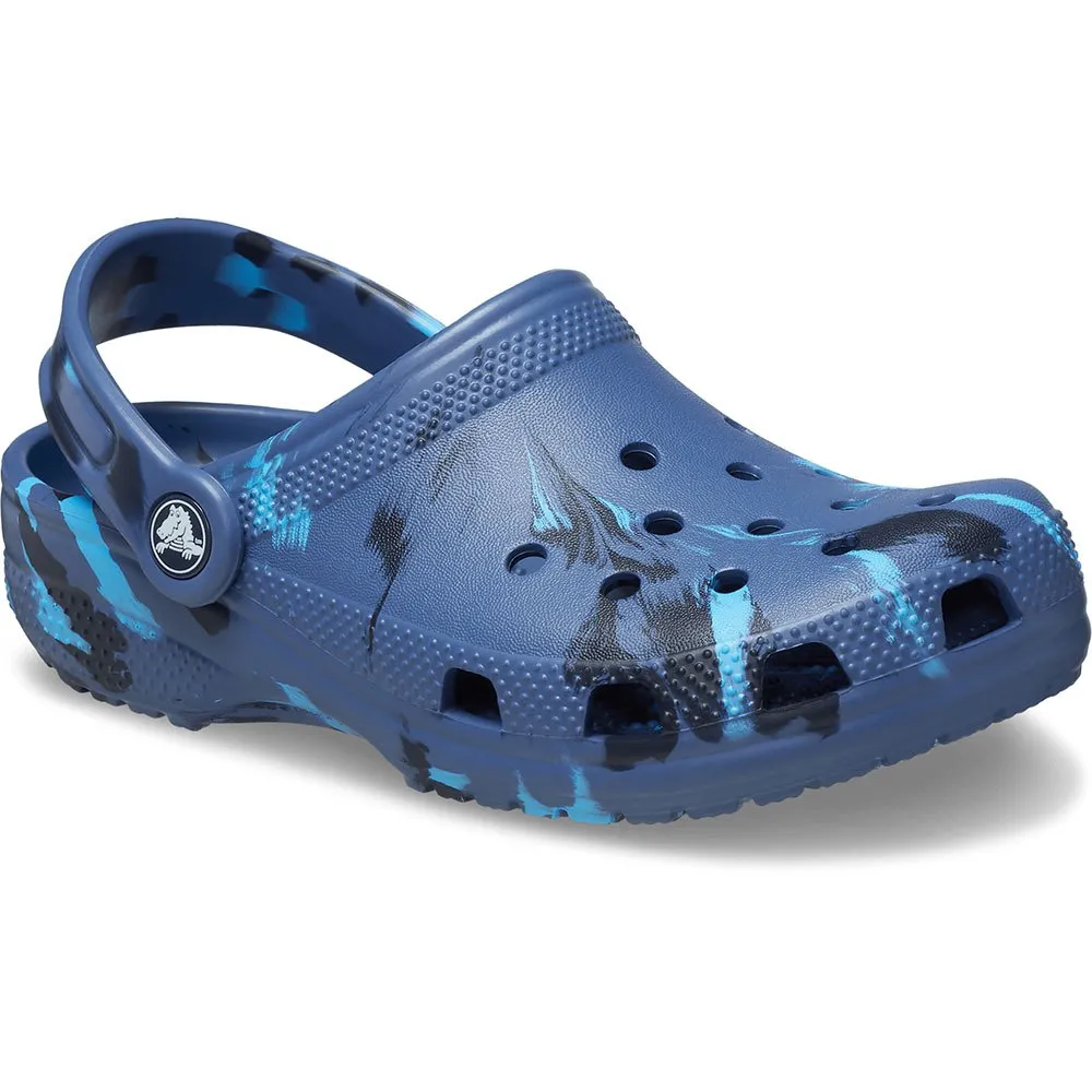 

Сабо Crocs Classic Marbled, синий
