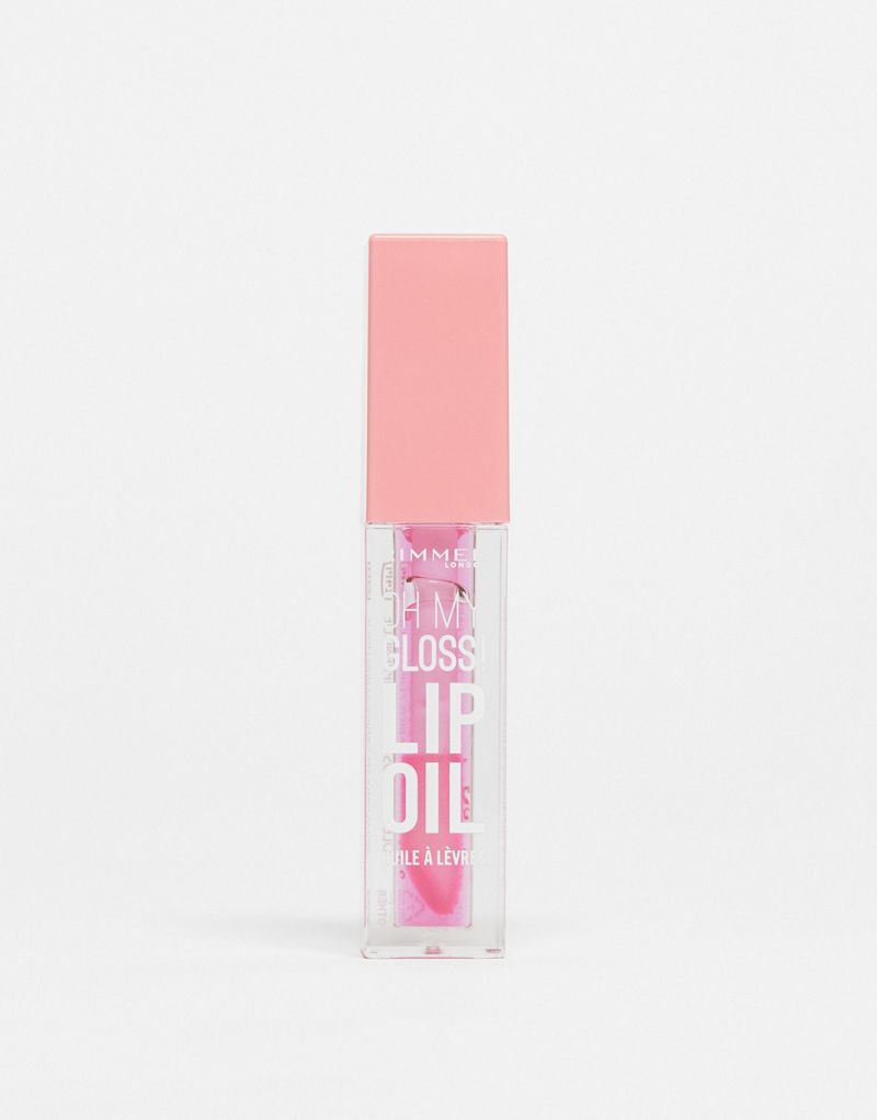 

О, мое масло-блеск для губ! от Rimmel: оттенок 001 Pink Flush Rimmel London, Pink Flush