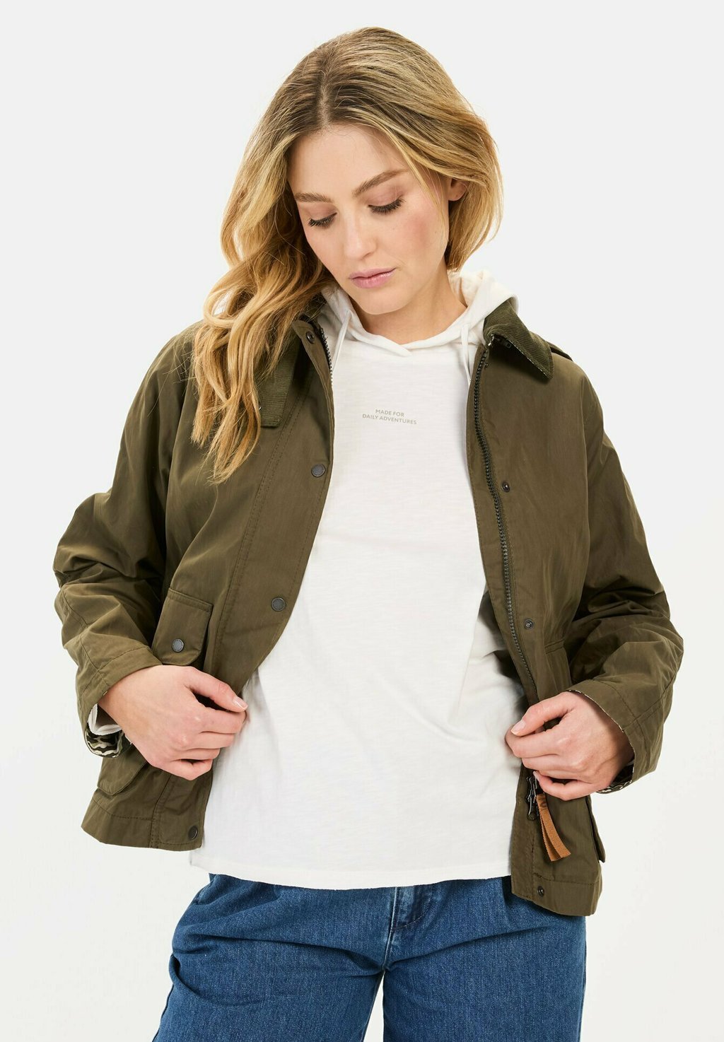 

Легкая куртка camel active, темно-зеленый