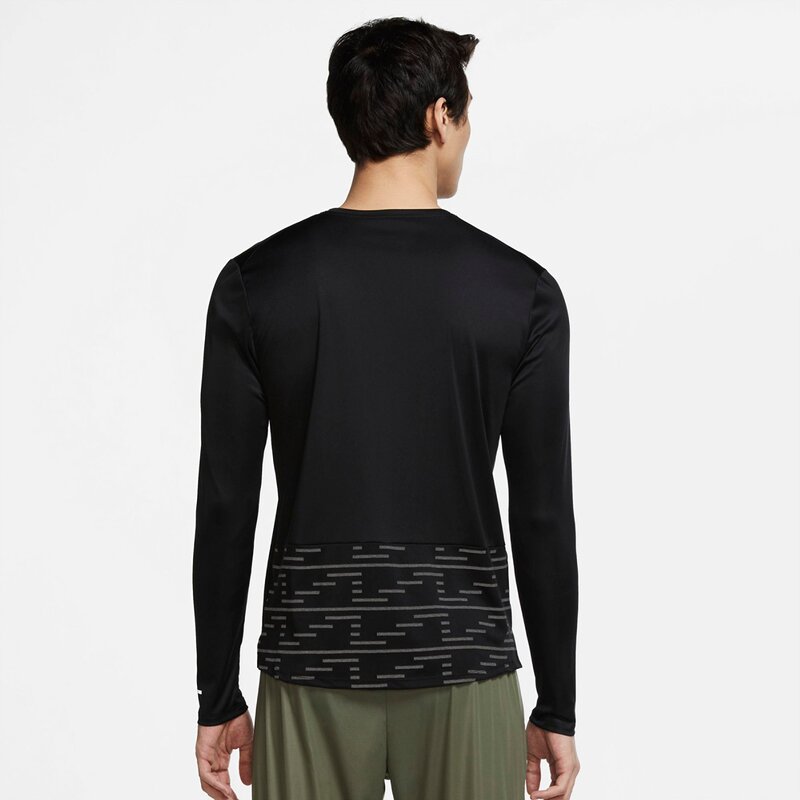 Толстовка Dri-fit UV Run Division Miler Nike, мультиколор — фото 2