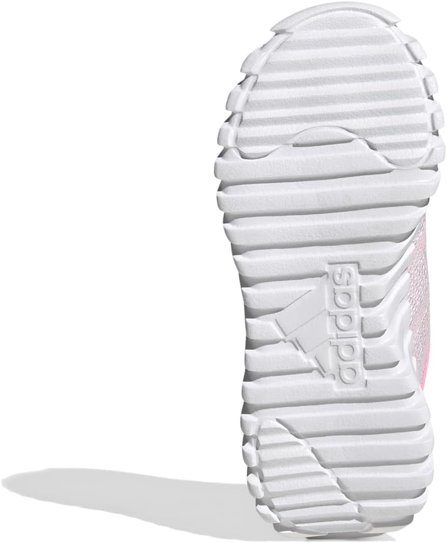 Детские кроссовки Adidas Kaptir Flow (унисекс), белый/розовый — фото 3