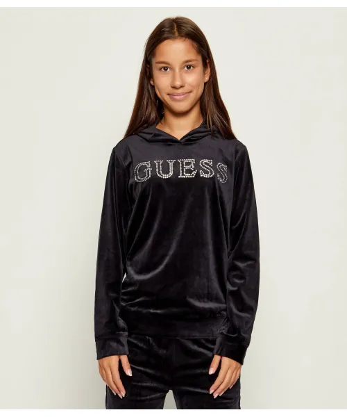 

Толстовка Regular fit Guess Active, черный