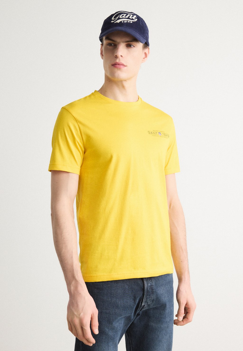 

Базовая футболка PRINTED GRAPHIC GANT, желтый
