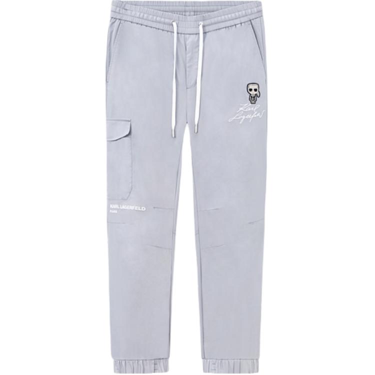 

Повседневные брюки KARL LAGERFELD мужские светло-серые KARL LAGERFELD / Karl Lagerfeld Jeans, светло-серый