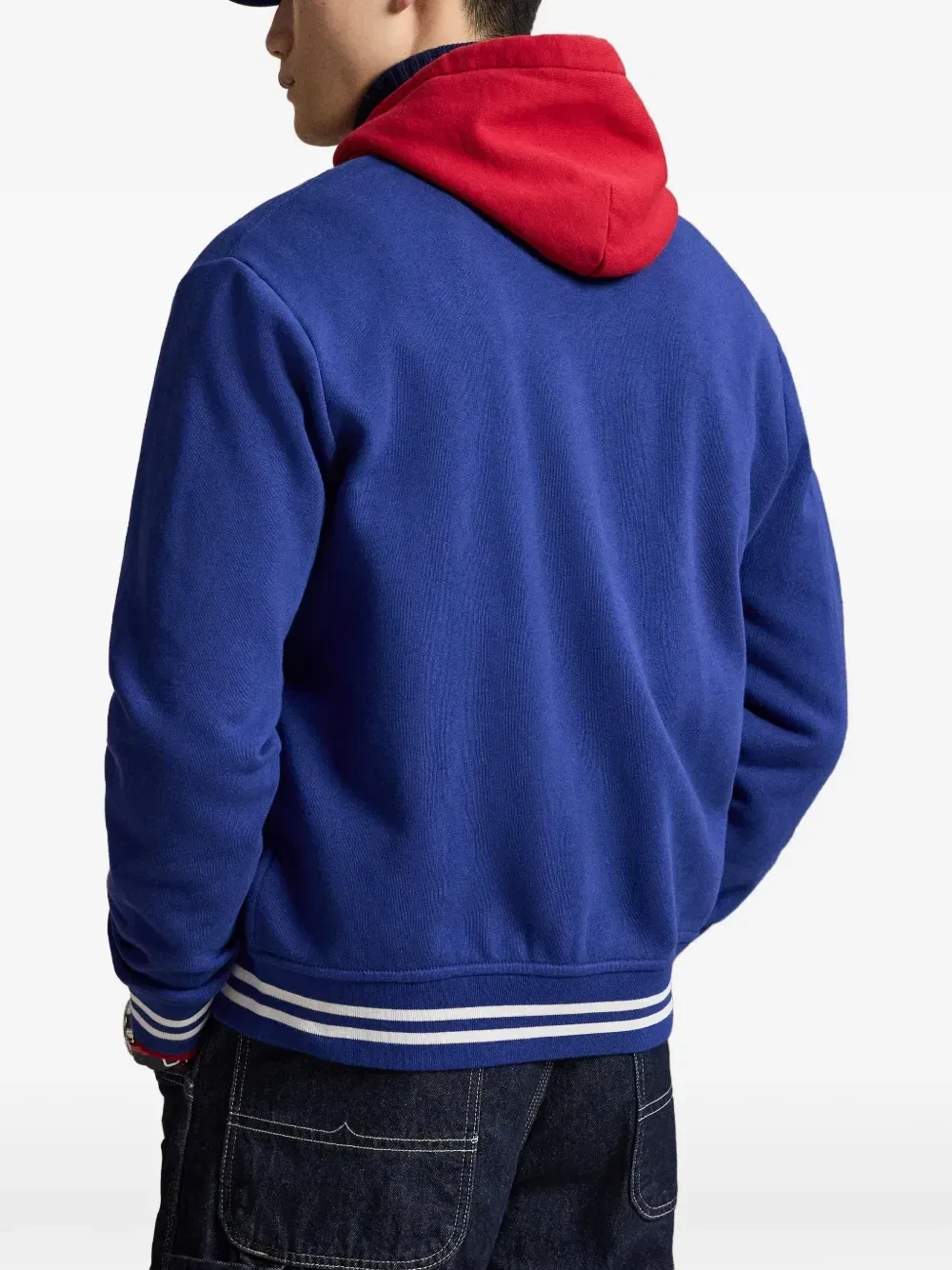 Фактурная куртка Polo Ralph Lauren, синий — фото 4