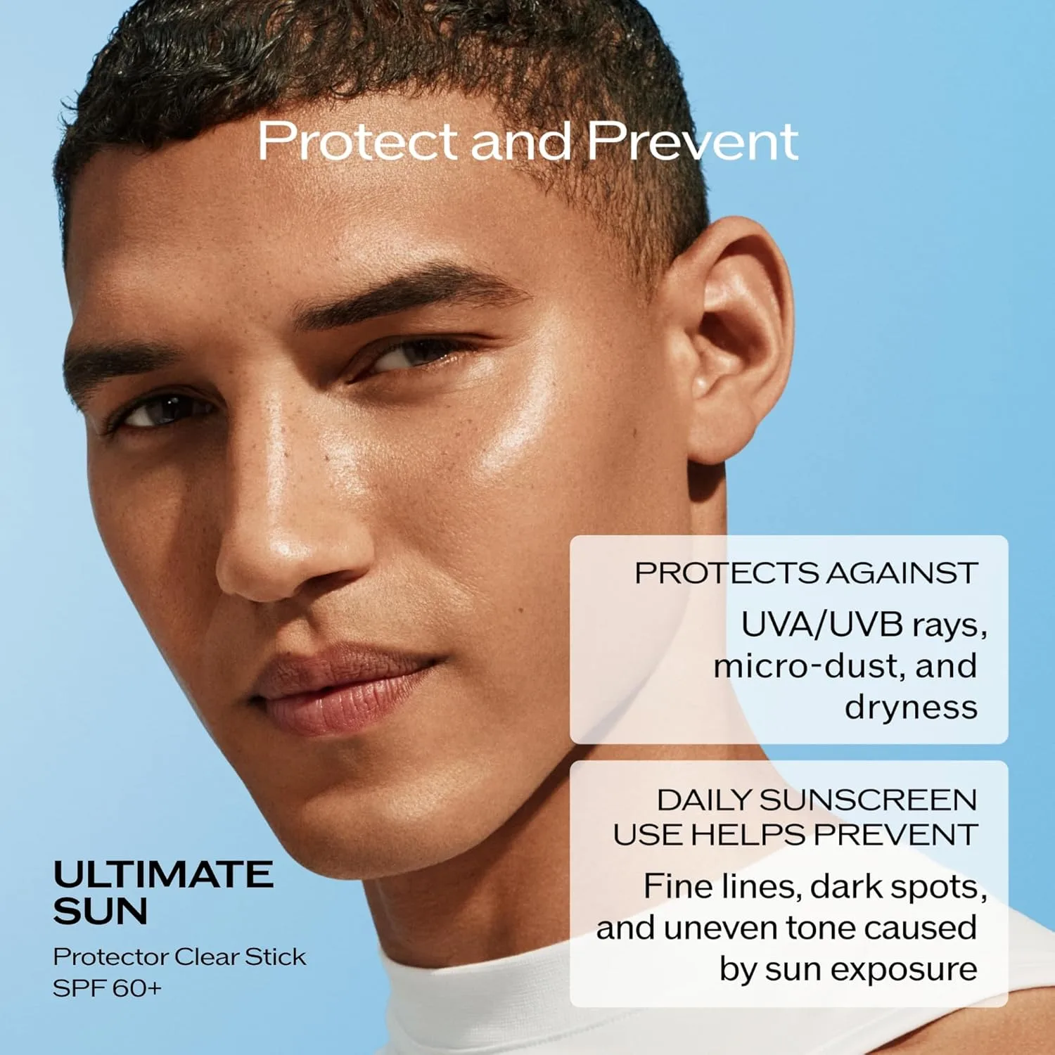 Shiseido Ultimate Sun Protector Clear Stick SPF 60+ (0.7 унции) + Sun Protector Lotion SPF 60+ (150 мл) - легкий, невидимый солнцезащитный крем широкого спектра без оксибензона и октиноксата — фото 2