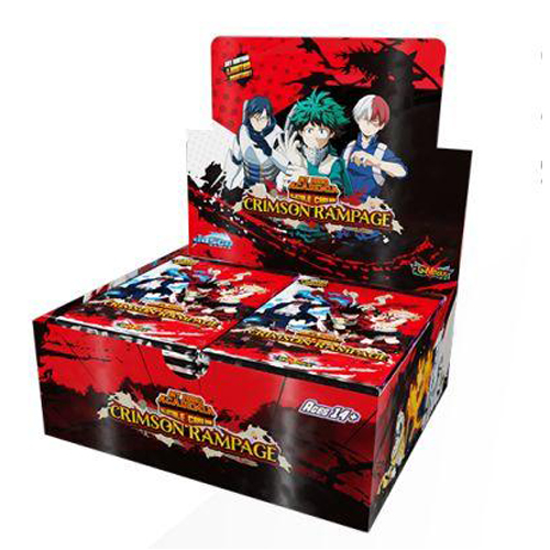 

Карточная игра My Hero Academia Ccg: Series 2 Crimson Rampage Booster Box
