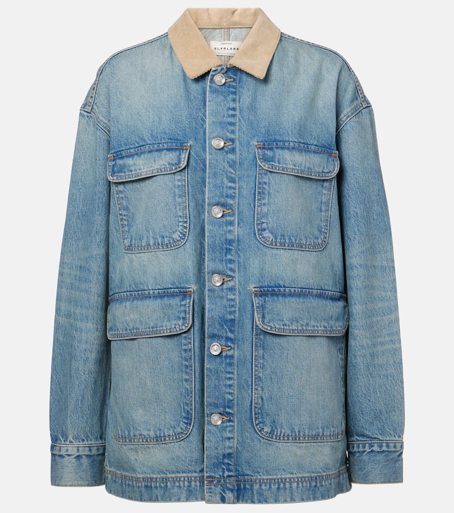 

Джинсовая куртка Hayden с отделкой из вельвета Slvrlake, She's the One