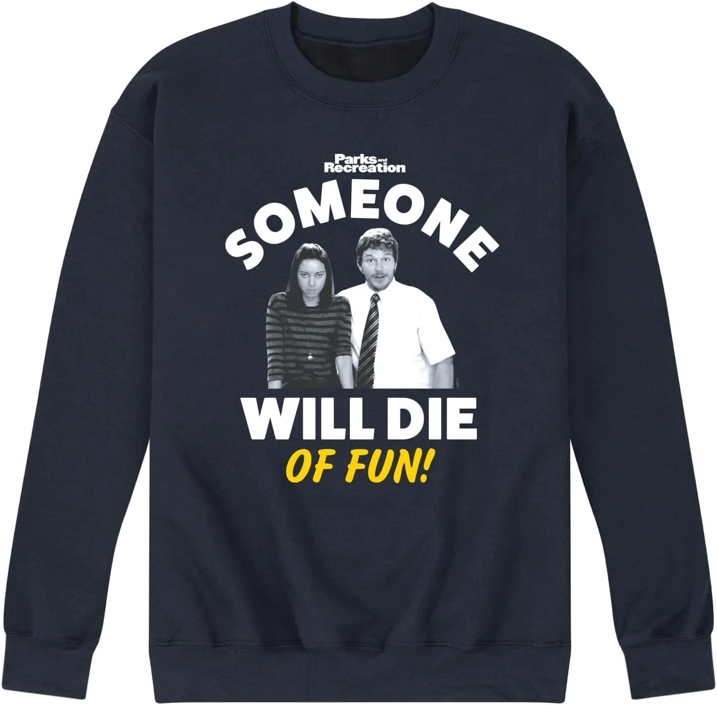 

Мужская флисовая толстовка Parks and Recreation - Die of Fun HYBRID APPAREL