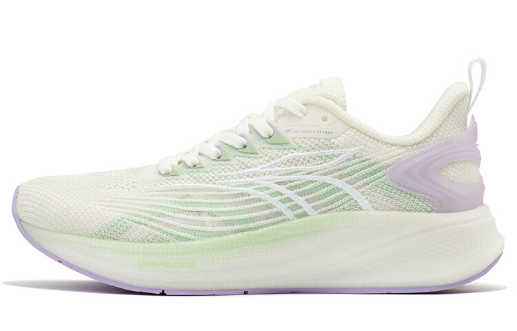 

Кроссовки женские QU!KFOAM Low-top Белые/зеленые 361°