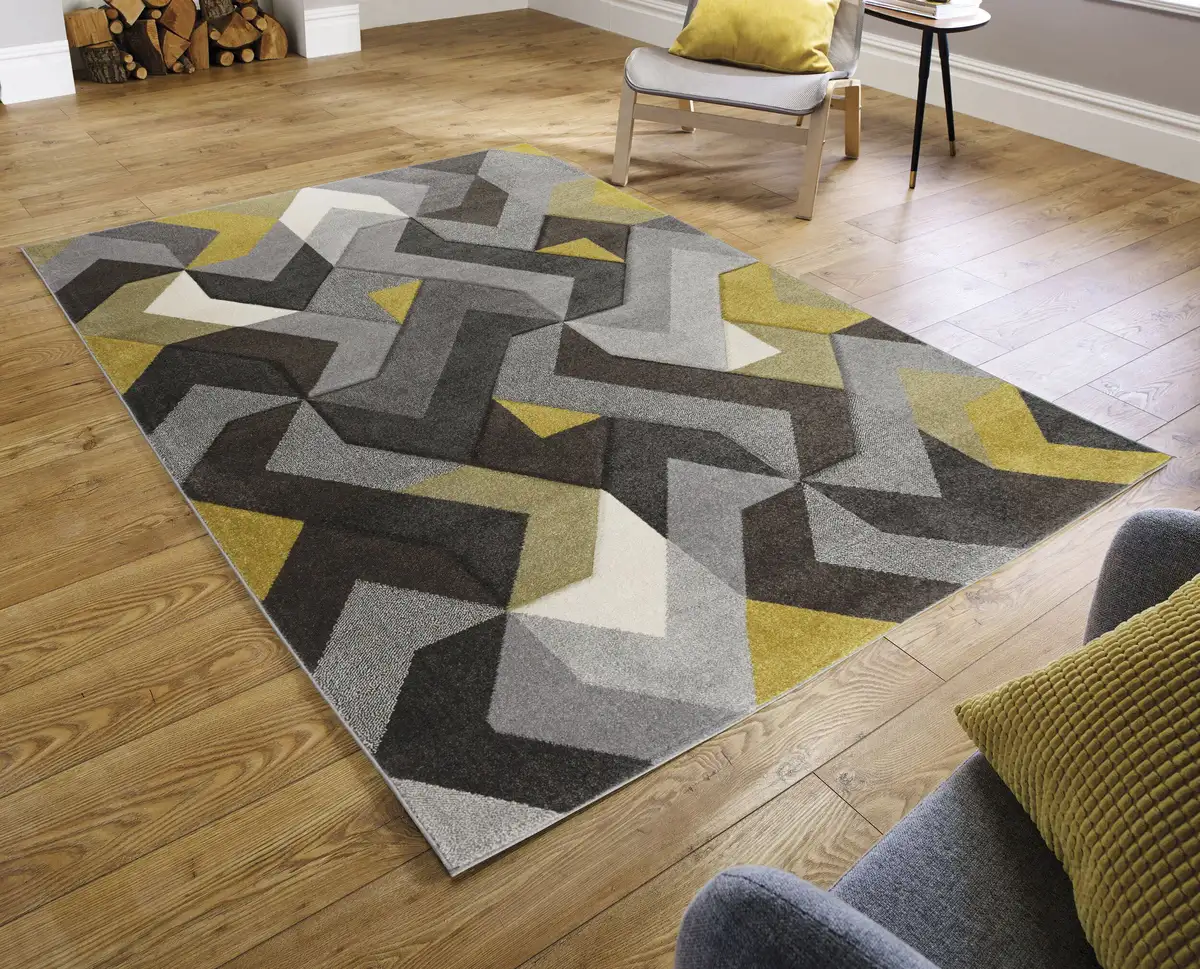 

FLAIR RUGS ковер "AURORA", прямоугольный, ручная резьба 160х230 см, охра