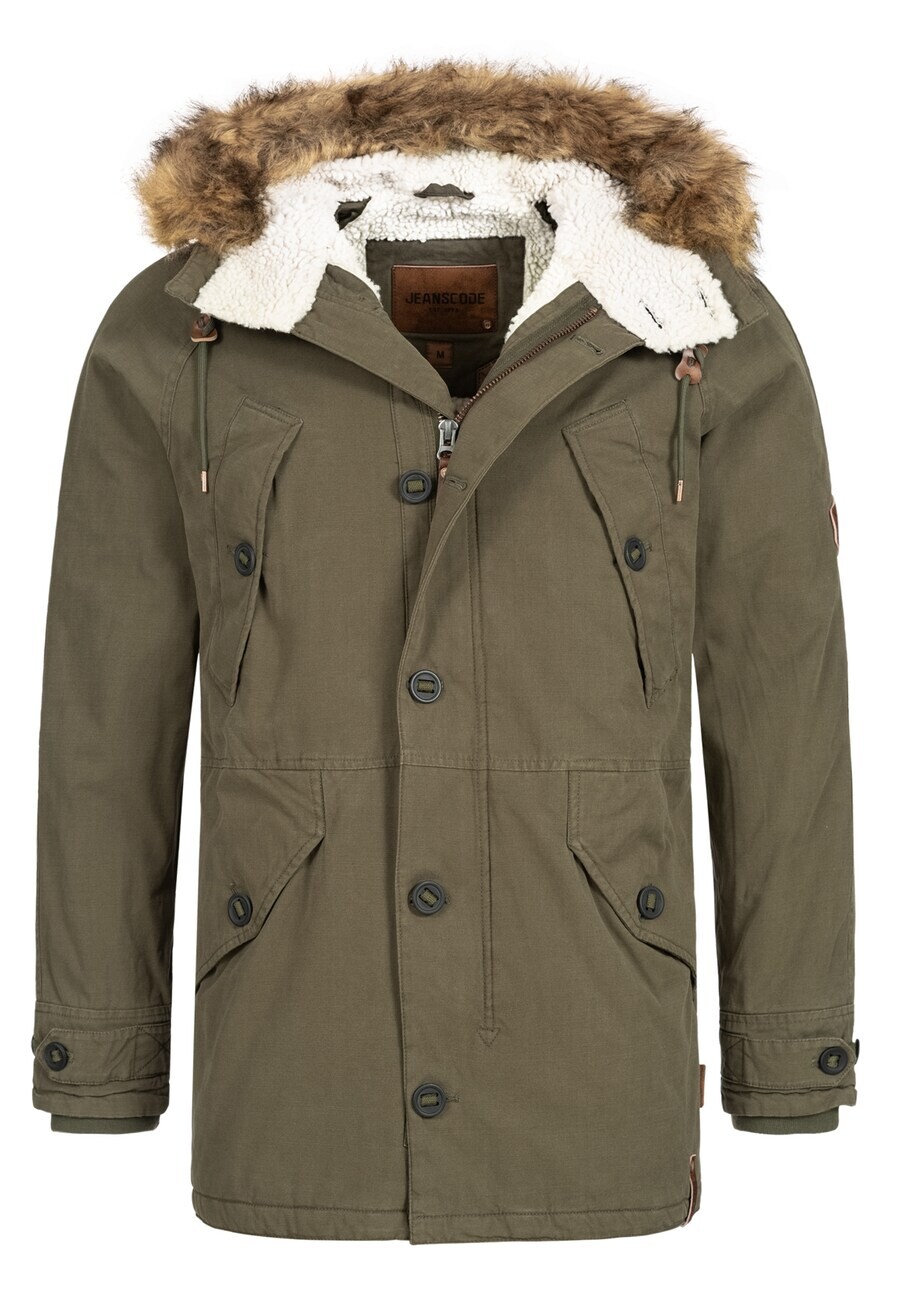 

Парка INDICODE JEANS Winter Parka Fann, хаки
