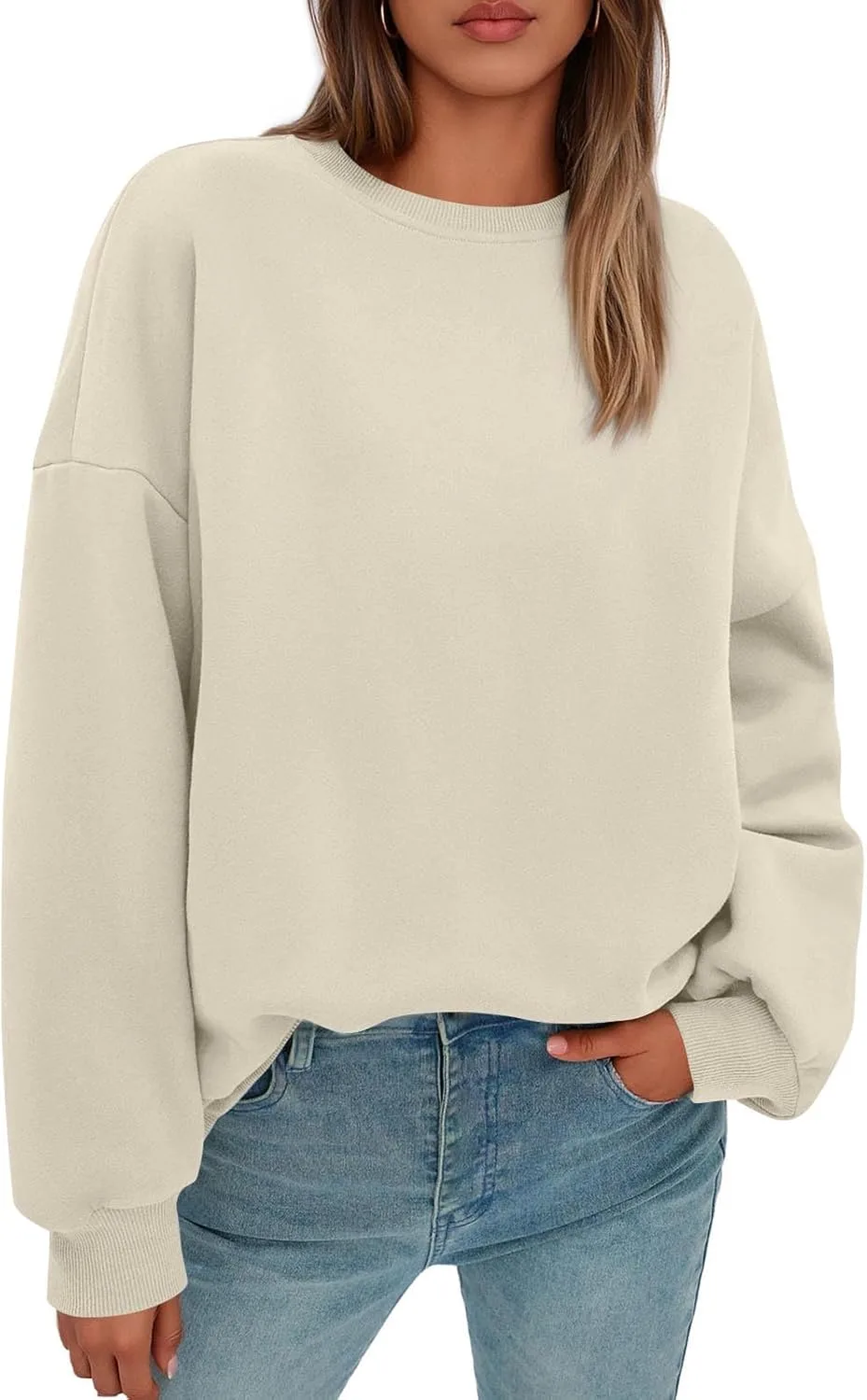 

Свитшот Oversized Crew Neck Fleece slqdgmryz