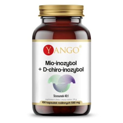 

It Мио-инозитол + D-хиро-инозитол 100 капсул Yango