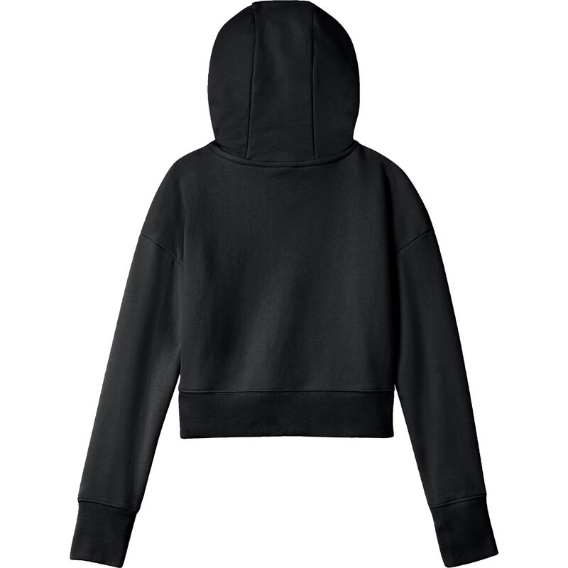 Club ft crop hoodie hbr Nike, черный — фото 2