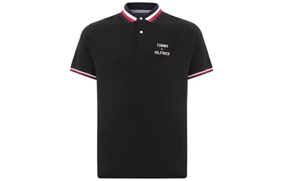 

Мужская рубашка-поло Tommy Hilfiger, цвет Black