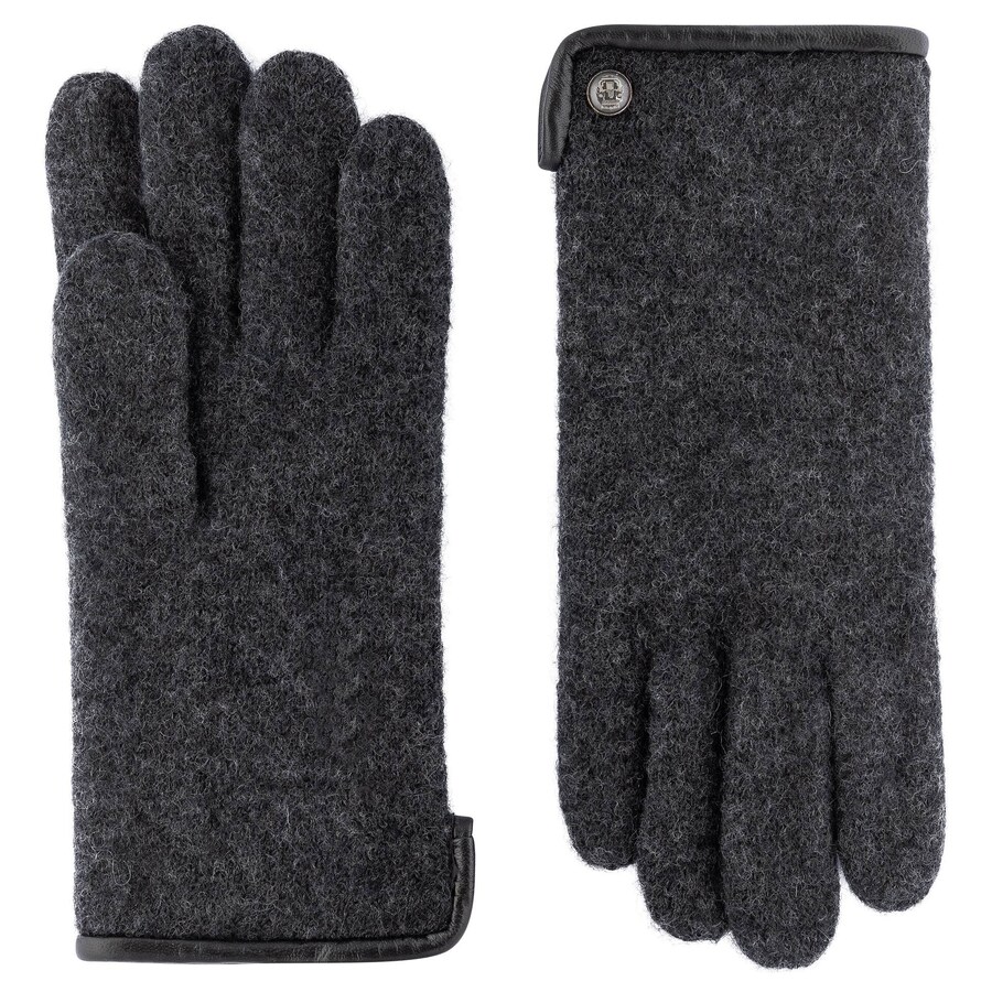 

Перчатки с закрытыми пальцами Roeckl FELTED WOOL, Grey/Anthracite/Basalt Grey/Smoke Grey/Dark Grey/Mottled Grey