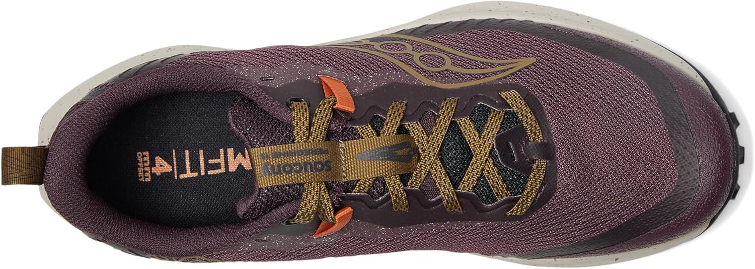 Мужские кроссовки для трейлового бега Saucony Peregrine 15, винный — фото 2