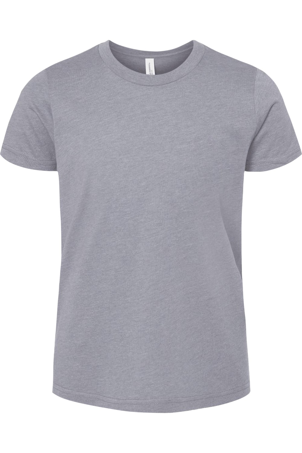 

Футболка молодежная BELLA + CANVAS CVC Jersey, цвет heather storm