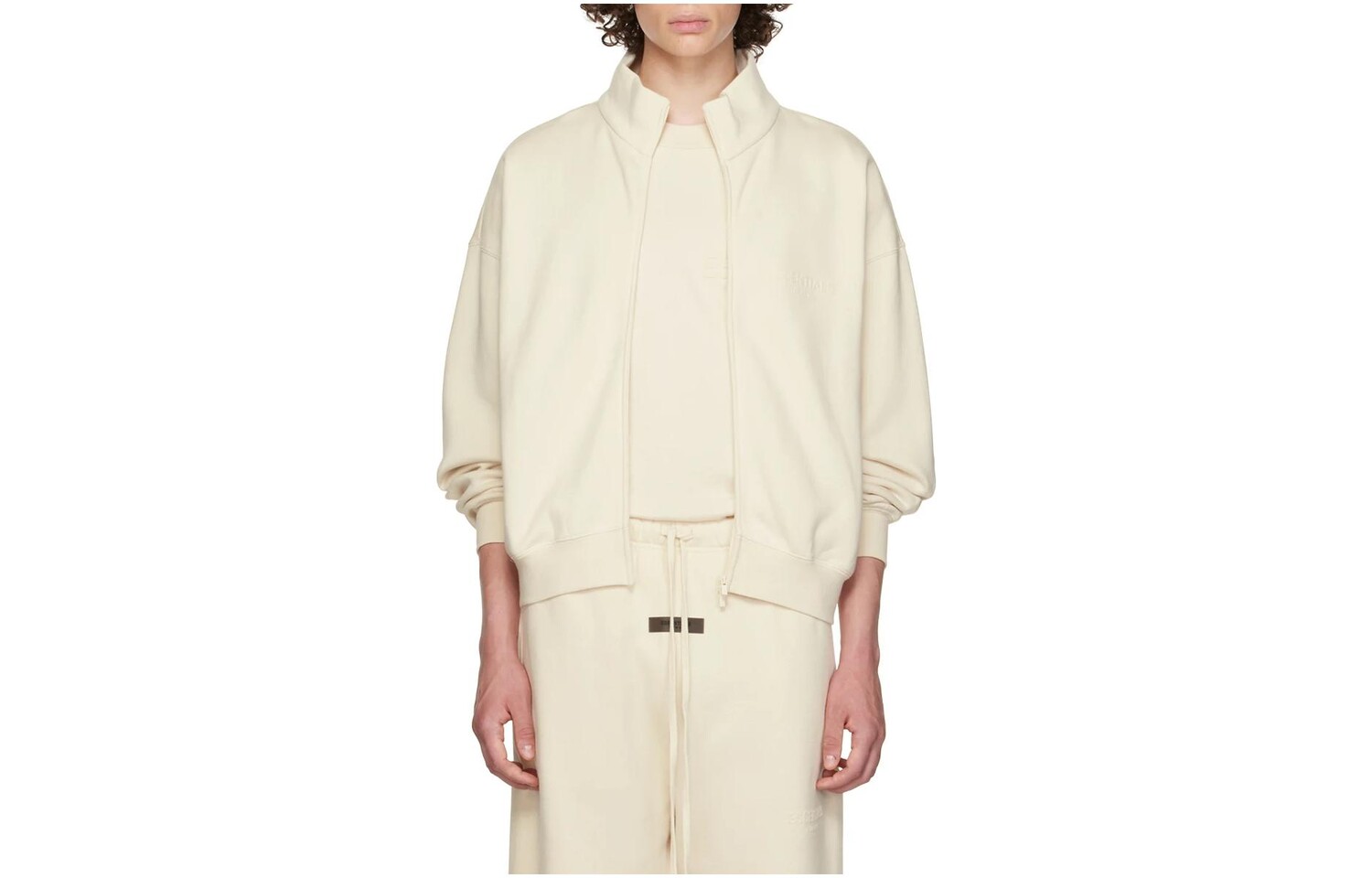 Куртка унисекс Fear of God Essentials, Бледно-желтый — фото 4