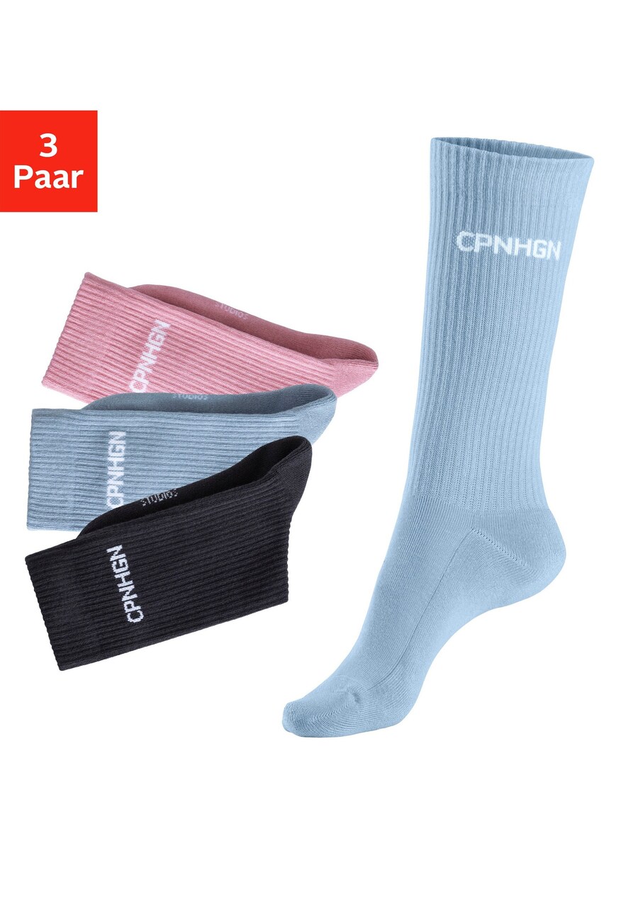 

Спортивные носки Copenhagen Studios, цвет Light blue/Rose