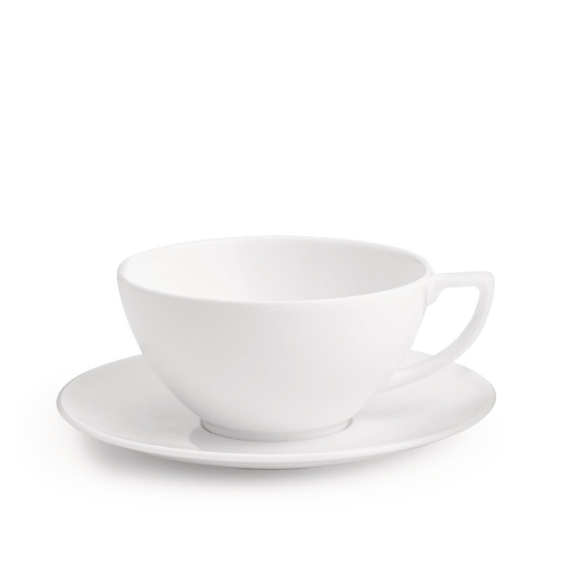 

Чашка кофейная/чайная Jasper Conran 0,25 л с блюдцем, 2 предм Wedgwood, белый