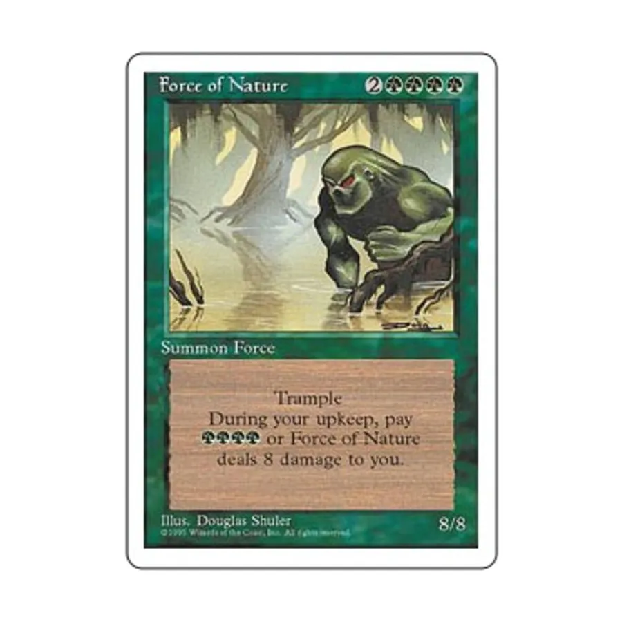 

CCG Сила природы (клавиша R), MTG - 4th Edition