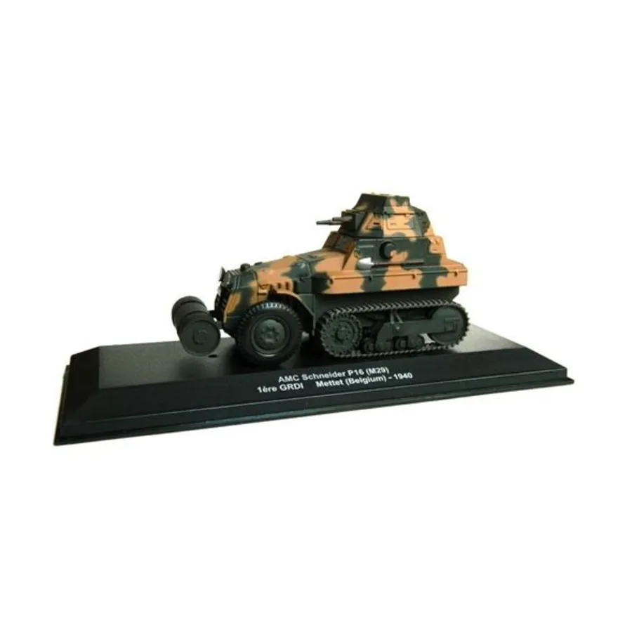 

Французский AMC Schneider P16 (M29) Halftrack - 1-я пехотная разведывательная группа, Military Vehicles (1:43) (Eaglemoss)