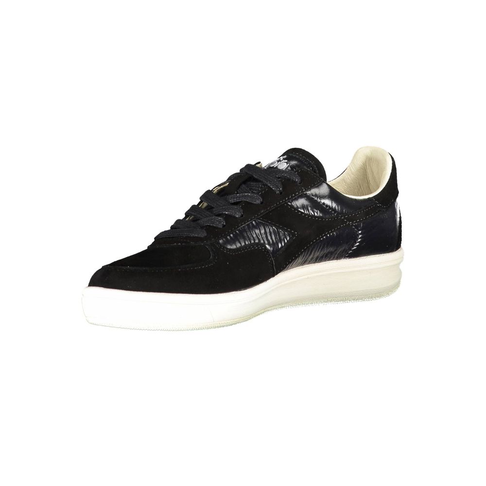 Диадоры Кожаные Женские Кроссовки Diadora, черный — фото 3