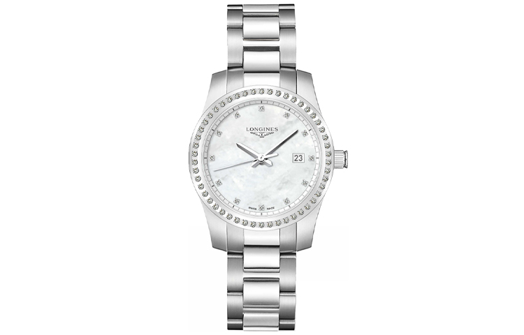 

Женские часы из коллекции Comcast Longines, серебро dial