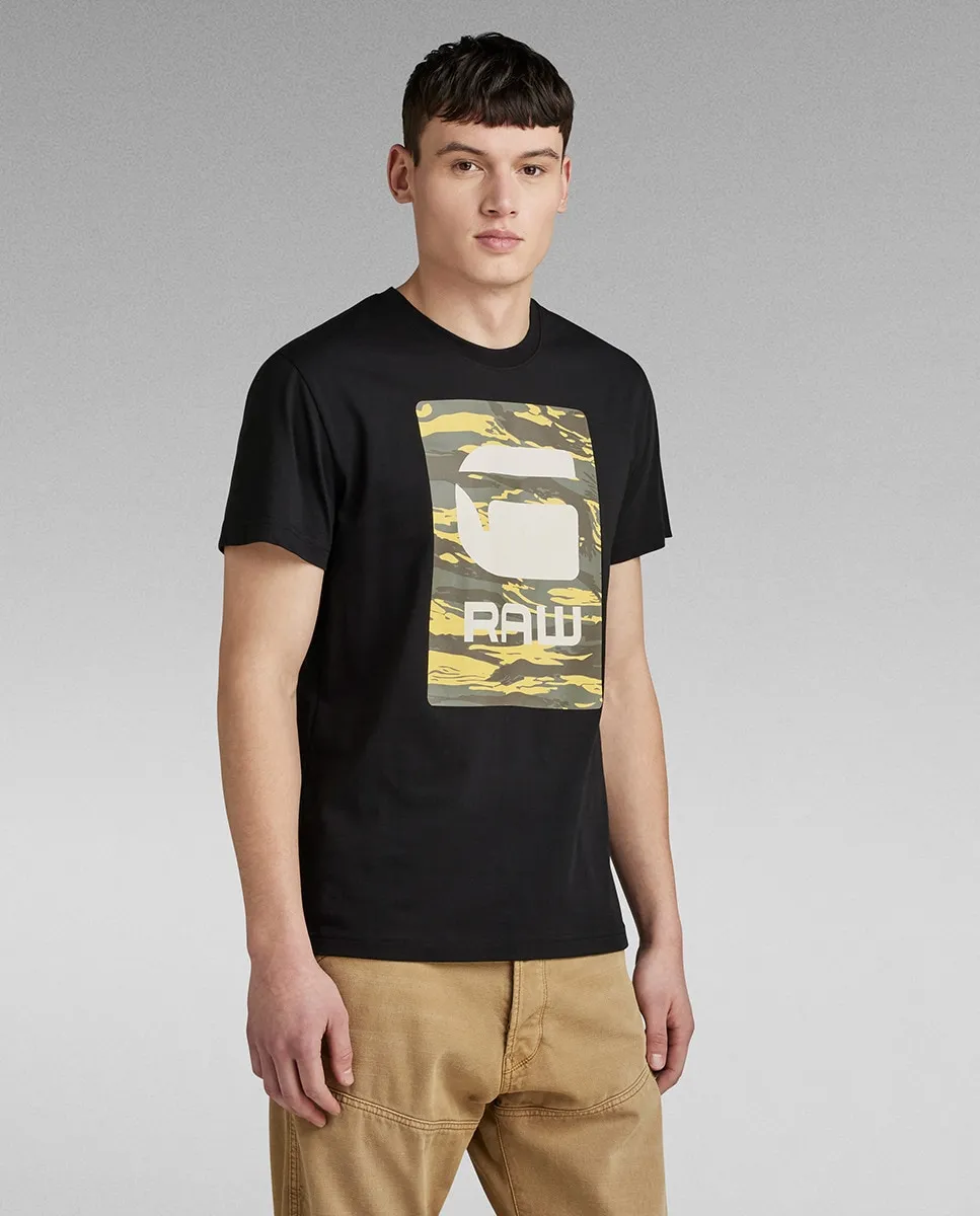 

Камуфляжный принт мужской G-Star Raw, черный
