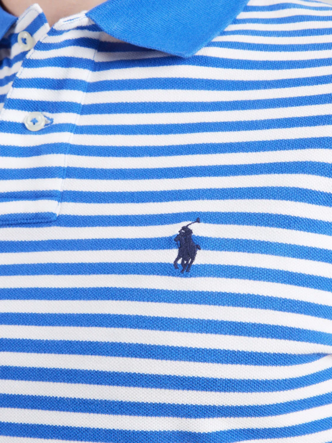 Рубашка Polo Ralph Lauren синего цвета — фото 2