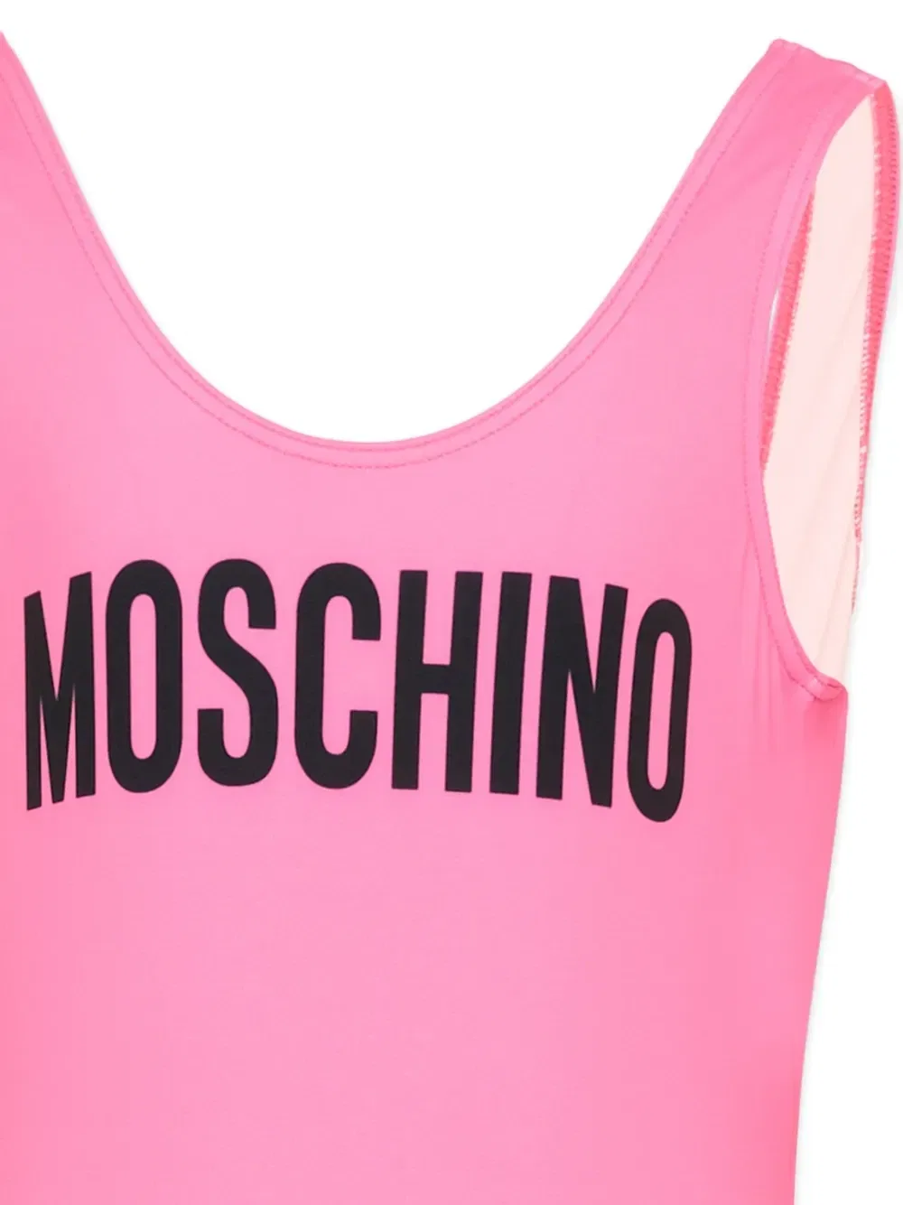 Купальник с логотипом Moschino Kids, розовый — фото 3