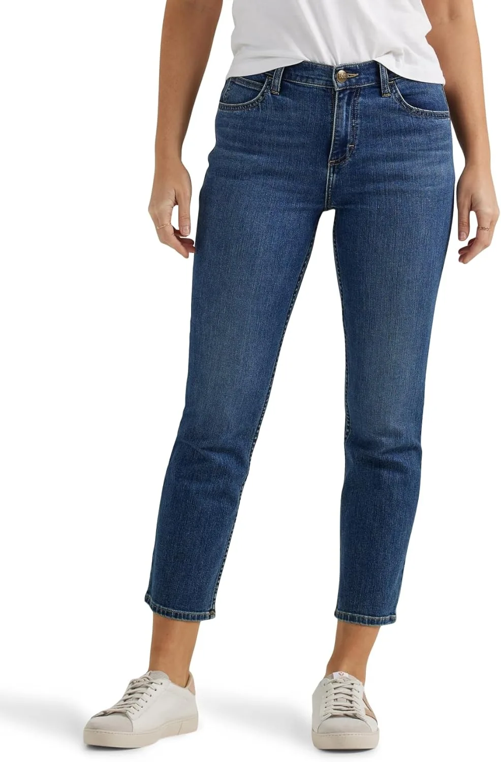 

Lee Женские легендарные джинсы-капри 23"