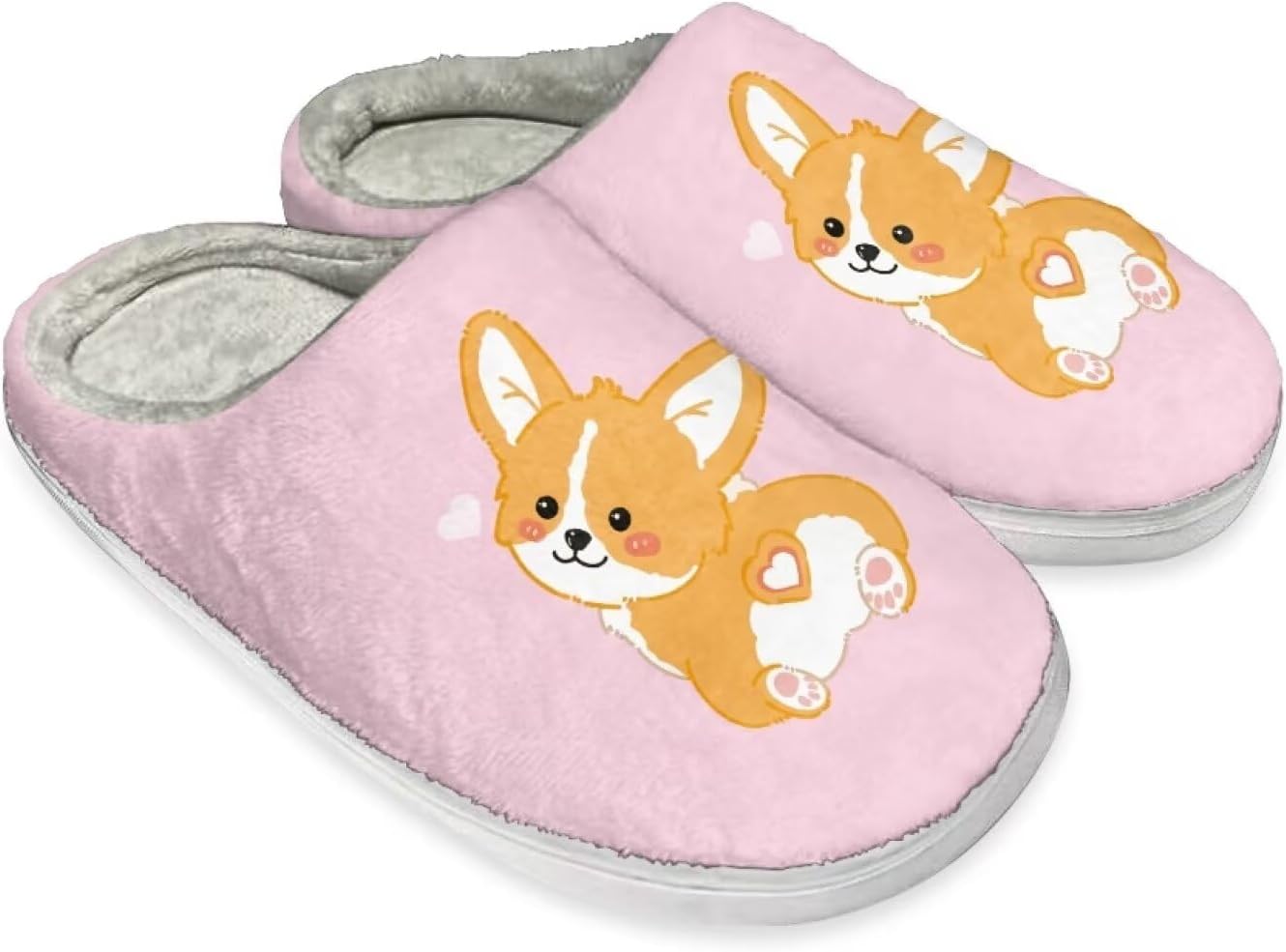 

Тапочки STUOARTE для женщин и мужчин, мягкие домашние тапочки, теплые и пушистые, плюшевые, противоскользящие, на низком ходу, желтый/розовый