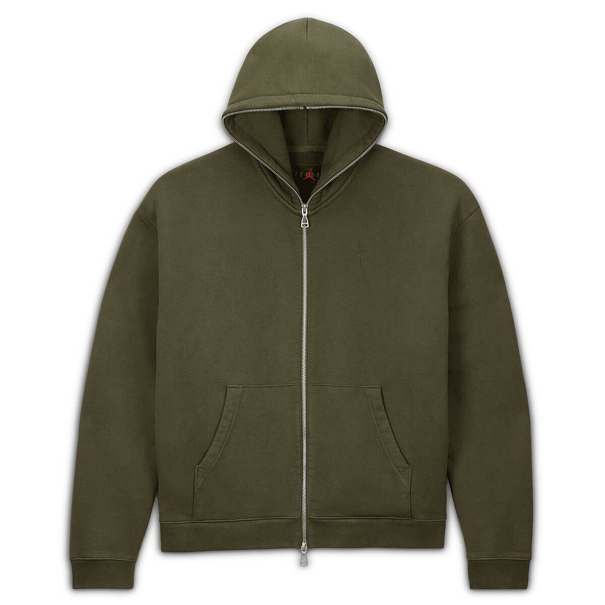 

Толстовка Jordan X Travis Scott на молнии с полной молнией, цвет Cargo Khaki