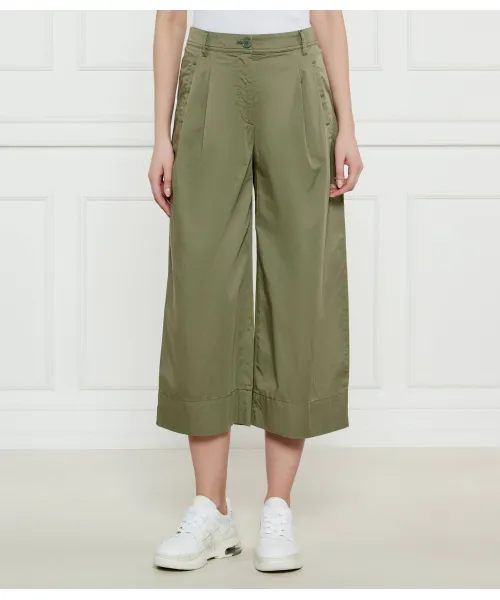 

Брюки Варин Flare fit Marc Cain, зеленый