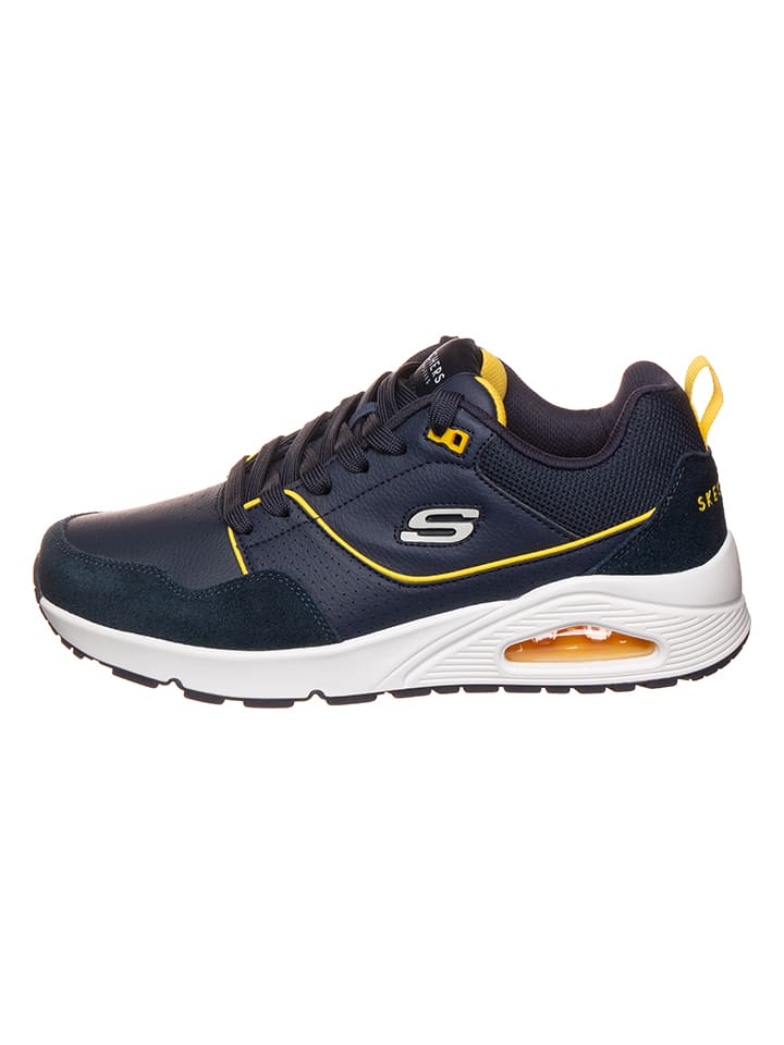 

Кроссовки на шнуровке Uno - Retro One Skechers Footwear, темно-синий