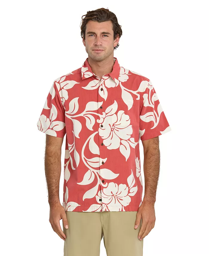 

Quiksilver Мужская рубашка All Time Pareo из ткани Quiksilver Waterman, красный