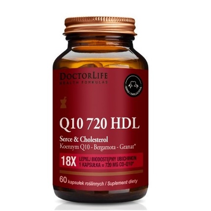 

Q10 720 HDL сердечного холестерина пищевая добавка 60 капсул Doctor Life