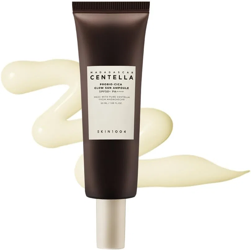 Солнцезащитный ампульный крем SKIN1004 Probio-Cica Glow Sun Ampoule 50 мл