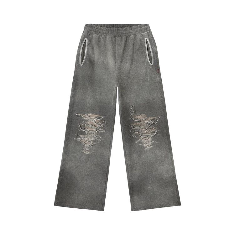 

Спортивные брюки Diesel Distressed Sweatpants 'Grey', серый