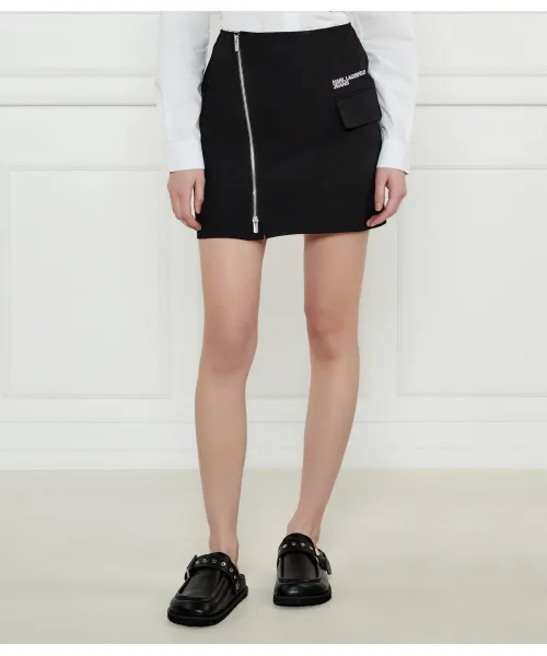 

Юбка Karl Lagerfeld Jeans, черный