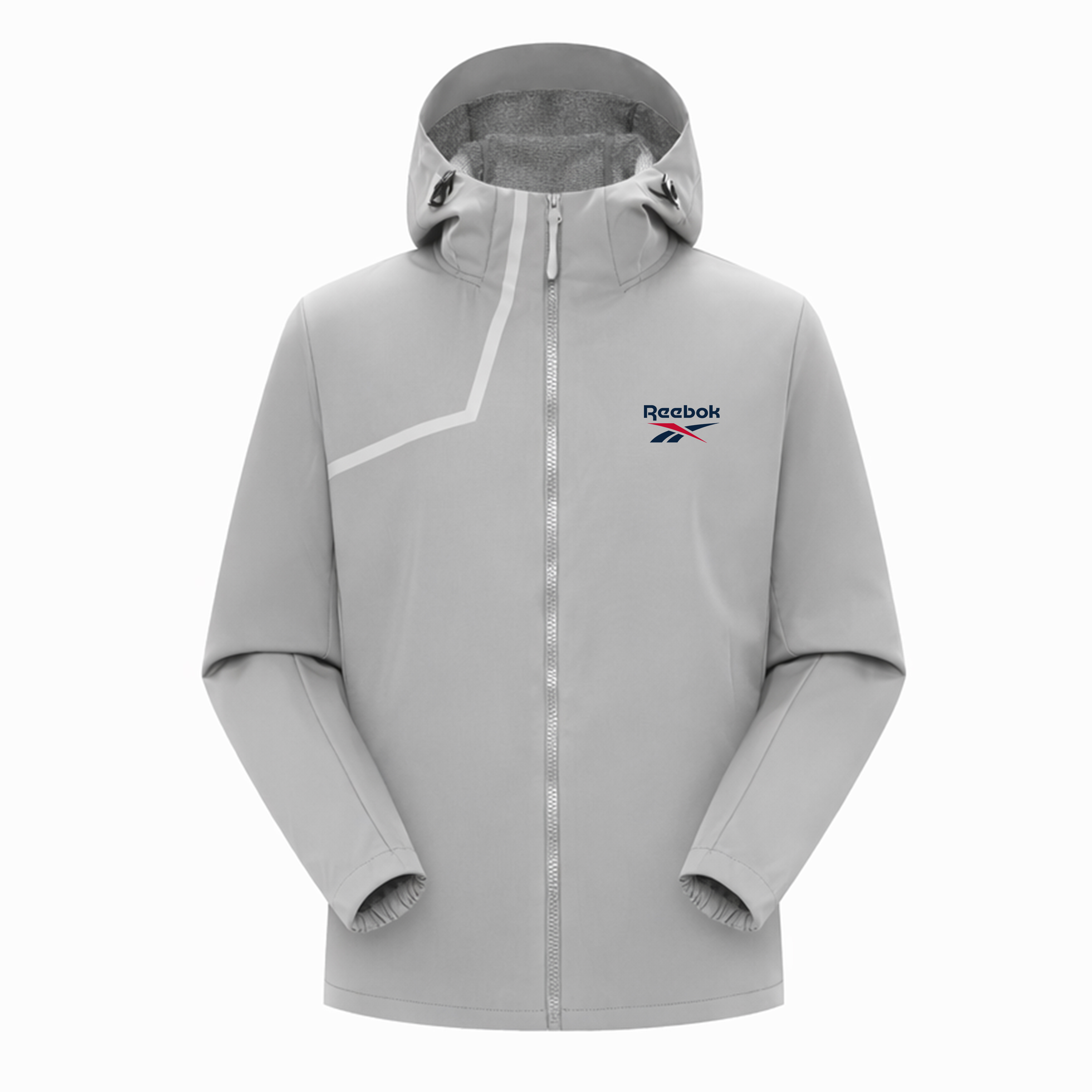 

Куртка Unisex Hooded Moderate Soft Shell Reebok, розовый серый