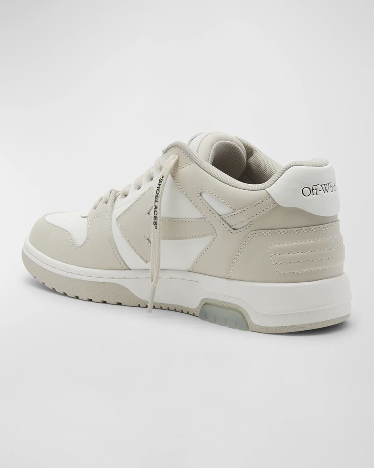 Двухцветные кроссовки Out Of Office Arrow Off-White, цвет White Beige — фото 4