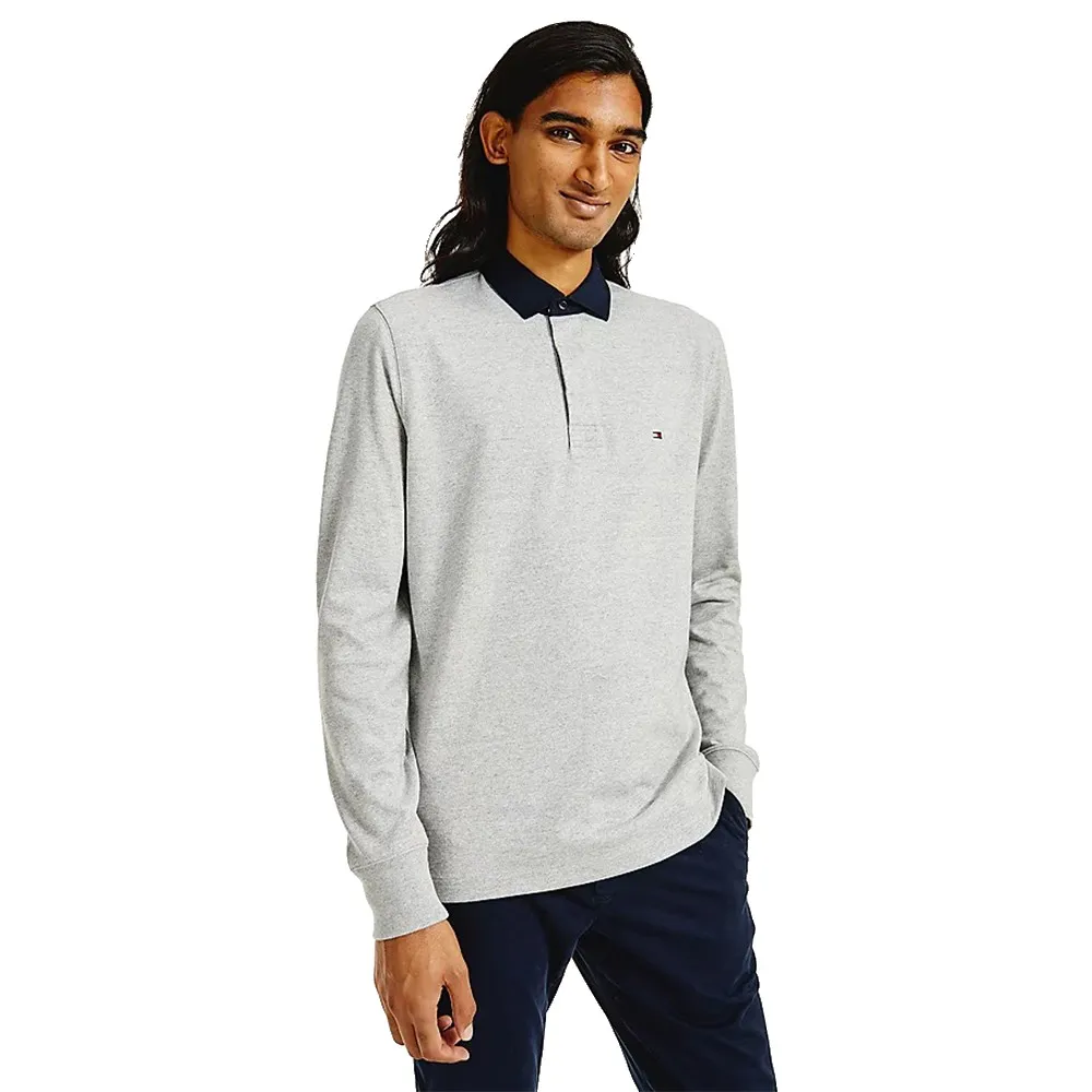 

Поло с коротким рукавом Tommy Hilfiger MW0MW20130, серый