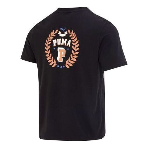 

Футболка sportswear logo tee 'black' Puma, черный