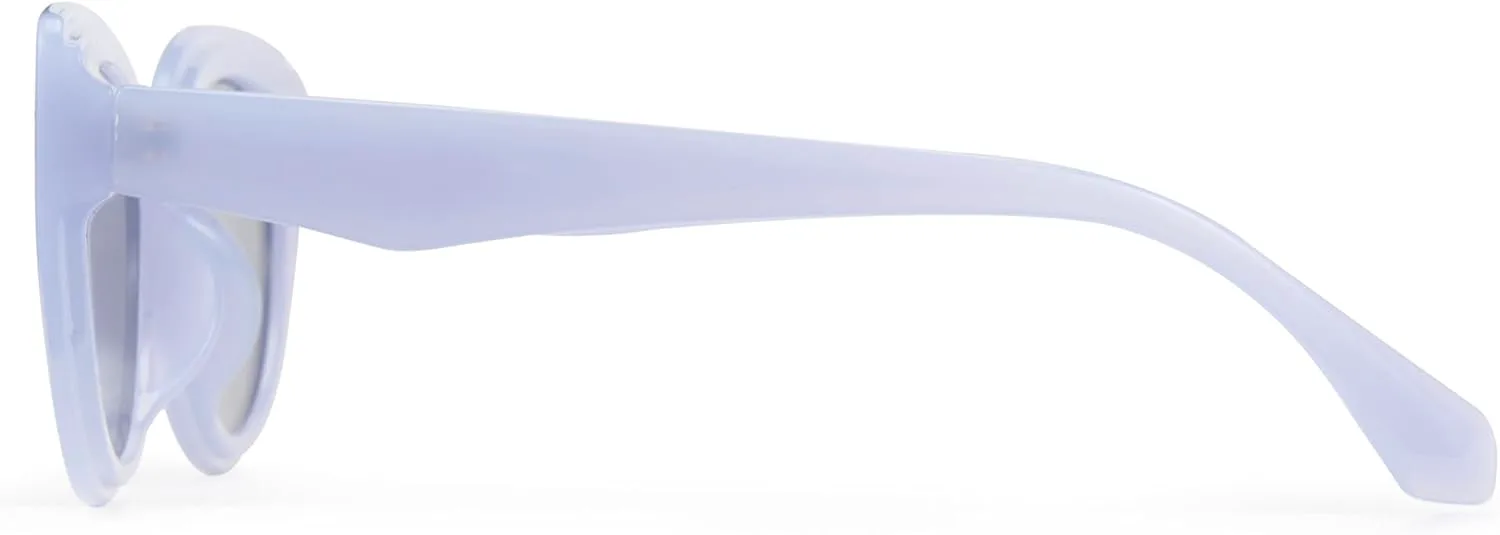 

Солнцезащитные очки Cyxus Retro Cat Eye для женщин и мужчин, овальная толстая оправа, винтажный стиль, защита UV400, модель 1159, 1159-blue Frame-grey Lens